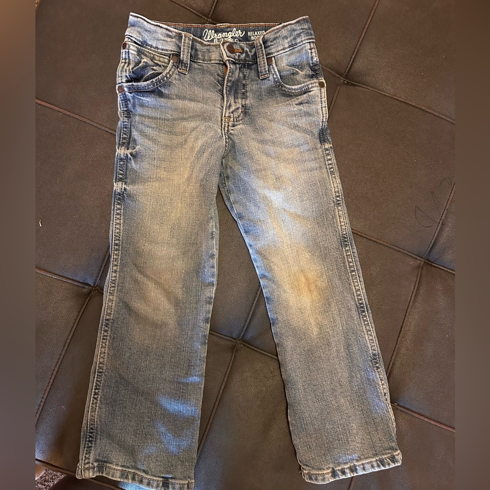 Boys wrangler retro jeans size 6